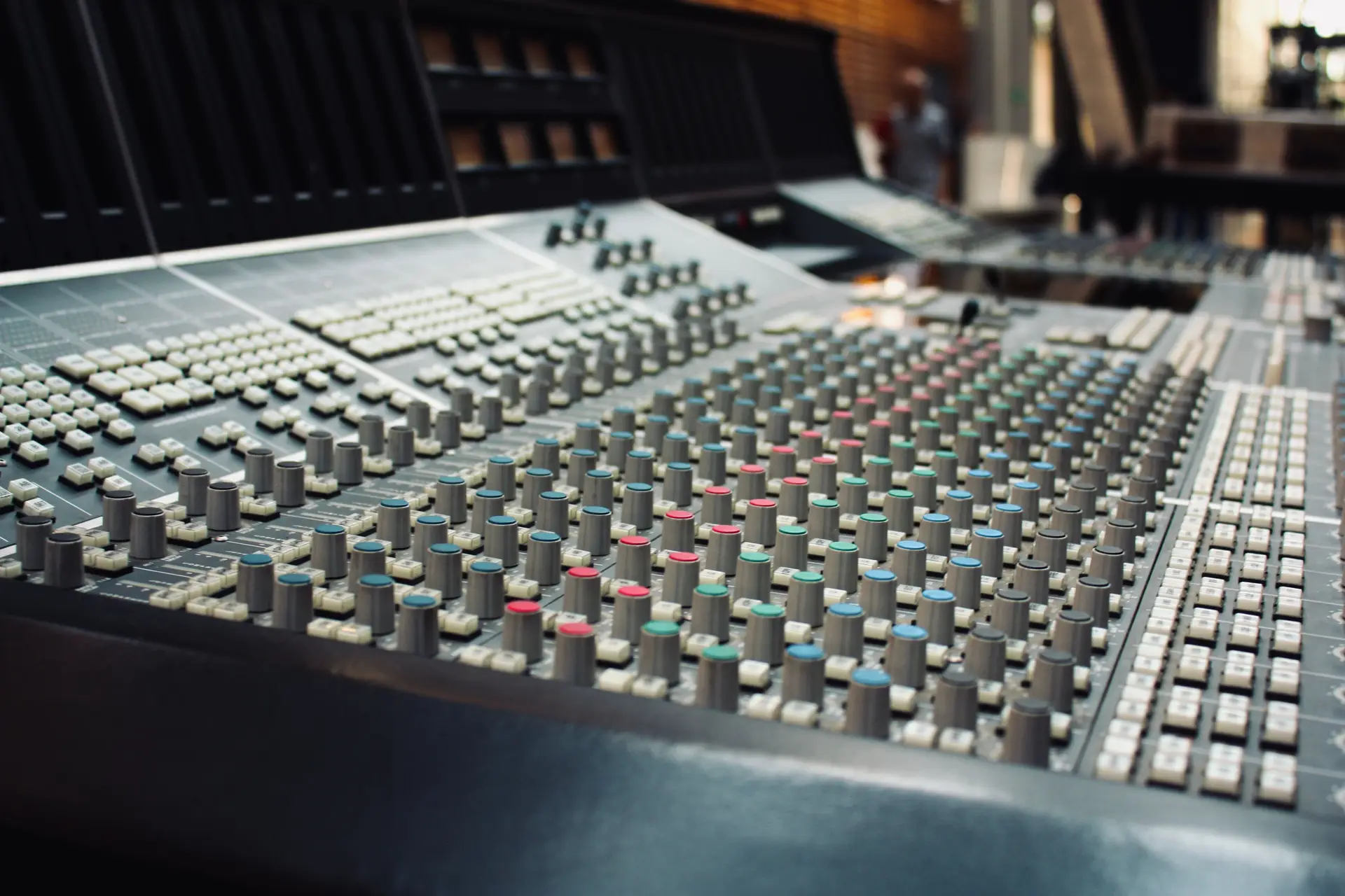 Studio Mixing Console